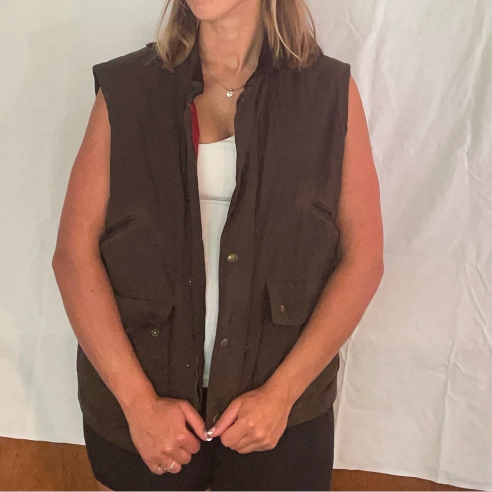 Mother Freedom vintage canvas Brown Sleeveless Vest
